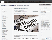 Tablet Screenshot of beyondeconomics.org